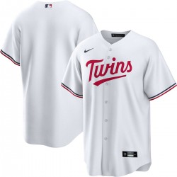 Minnesota Twins Nike Home Replica Team Jersey - White Minnesota Twins Nike Home Replica Team Jersey - White