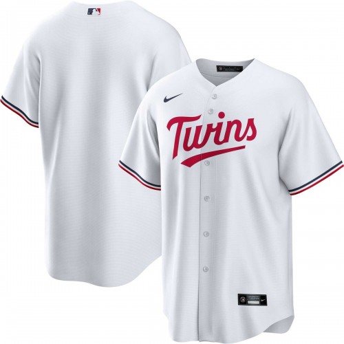 Minnesota Twins Nike Home Replica Team Jersey - White