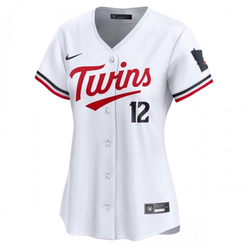 Kyle Farmer Minnesota Twins Nike Women's  Home Limited Player Jersey - White