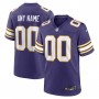 Minnesota Vikings Nike Classic Custom Game Jersey - Purple