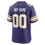 Minnesota Vikings Nike Classic Custom Game Jersey - Purple