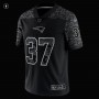Damien Harris New England Patriots Nike RFLCTV Limited Jersey - Black