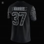 Damien Harris New England Patriots Nike RFLCTV Limited Jersey - Black