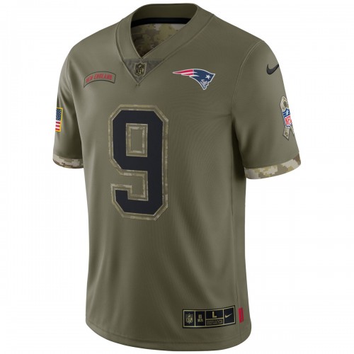 Matthew Judon New England Patriots Nike 2022 Salute To Service Limited Jersey - Olive
