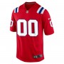 New England Patriots Nike Alternate Custom Jersey - Red