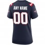 New England Patriots Nike Women's Custom Game Jersey - Navy