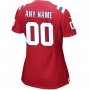 New England Patriots Nike Women's Alternate Custom Jersey - Red