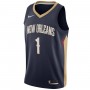 Zion Williamson New Orleans Pelicans Nike 2019 NBA Draft First Round Pick Swingman Jersey Navy - Icon Edition