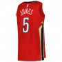 Herbert Jones New Orleans Pelicans Jordan Brand 2022/23 Replica Swingman Jersey - Statement Edition - Red