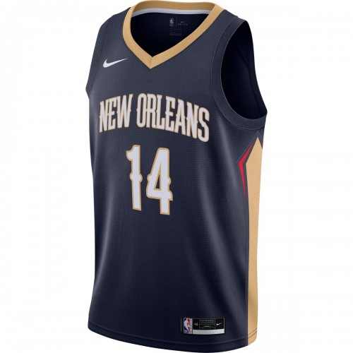 Brandon Ingram New Orleans Pelicans Nike 2020/21 Swingman Jersey - Navy - Icon Edition