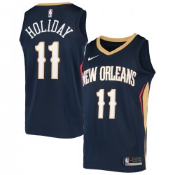 Jrue Holiday New Orleans Pelicans Nike Swingman Jersey - Navy Jrue Holiday New Orleans Pelicans Nike Swingman Jersey - Navy