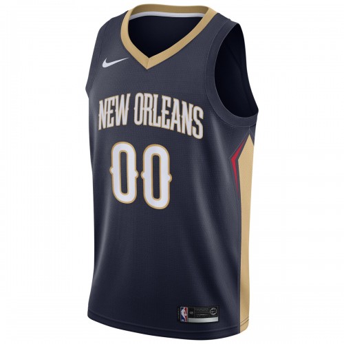 New Orleans Pelicans Nike 2020/21 Swingman Custom Jersey - Icon Edition - Navy