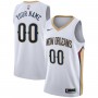 New Orleans Pelicans Nike 2020/21 Swingman Custom Jersey - Association Edition - White