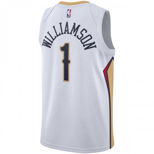 Zion Williamson New Orleans Pelicans Nike 2019/2020 Swingman Jersey - Association Edition - White