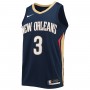 C.J. McCollum New Orleans Pelicans Nike 2021/22 Swingman Jersey - Icon Edition - Navy
