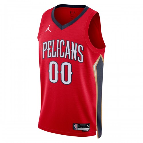 New Orleans Pelicans Jordan Brand Unisex 2022/23 Swingman Custom Jersey - Statement Edition - Red