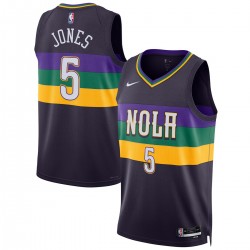 Herbert Jones New Orleans Pelicans Nike Unisex 2022/23 Swingman Jersey - City Edition - Purple Herbert Jones New Orleans Pelicans Nike Unisex 2022/23 Swingman Jersey - City Edition - Purple