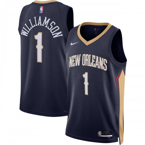 Zion Williamson New Orleans Pelicans Nike Unisex 2022/23 Swingman Jersey - Icon Edition - Navy