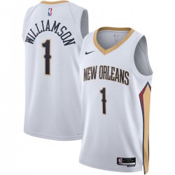 Zion Williamson New Orleans Pelicans Nike Unisex 2022/23 Swingman Jersey - Association Edition - White Zion Williamson New Orleans Pelicans Nike Unisex 2022/23 Swingman Jersey - Association Edition - White