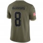 Archie Manning New Orleans Saints 2022 Salute To Service Retired Player Limited Jersey - Olive