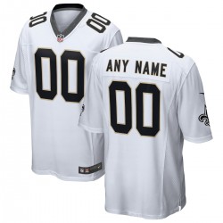 New Orleans Saints Nike 2018 Custom Game Jersey - White