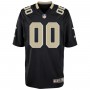 New Orleans Saints Nike Youth Custom Game Jersey - Black