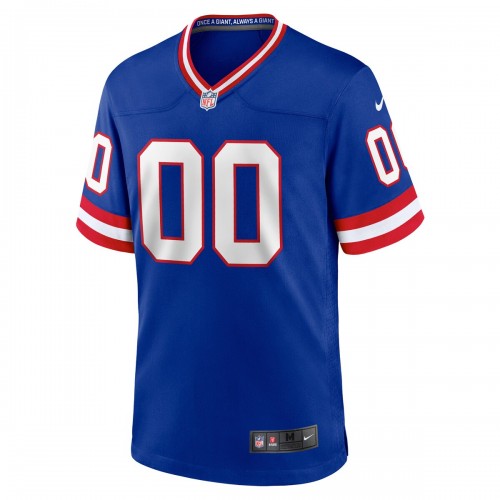 New York Giants Nike Classic Custom Game Jersey - Royal