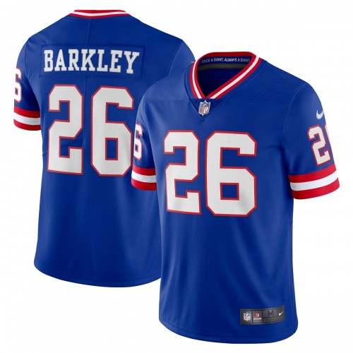 Saquon Barkley New York Giants Nike Classic Vapor Limited Player Jersey - Royal