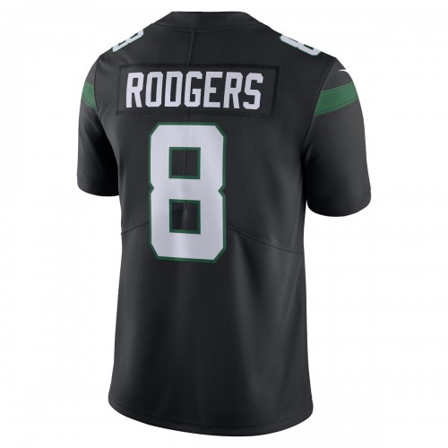 Aaron Rodgers New York Jets Nike  Vapor Untouchable Limited Jersey - Black