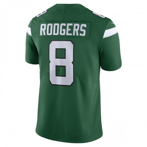 Aaron Rodgers New York Jets Nike Vapor Untouchable Limited Jersey - Gotham Green