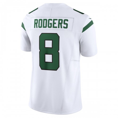 Aaron Rodgers New York Jets Nike Vapor F.U.S.E. Limited Jersey - Spotlight White