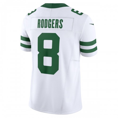 Aaron Rodgers New York Jets Nike Vapor F.U.S.E. Limited Jersey - White