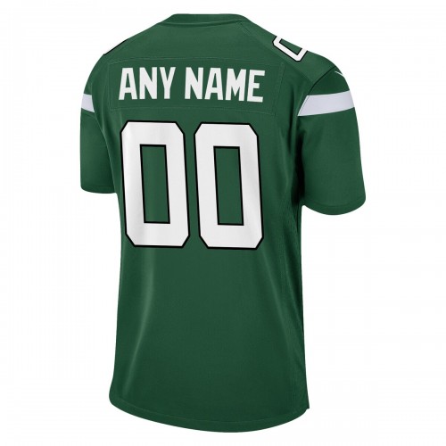 New York Jets Nike Game Custom Jersey - Gotham Green