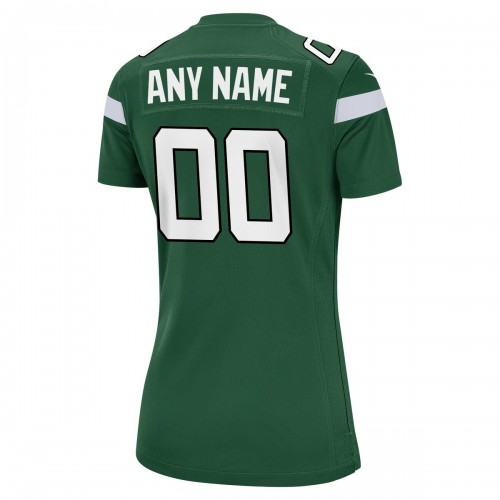 New York Jets Nike Women's Custom Game Jersey - Gotham Green