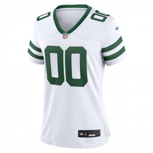 New York Jets Nike Women's Custom Game Jersey - Legacy White