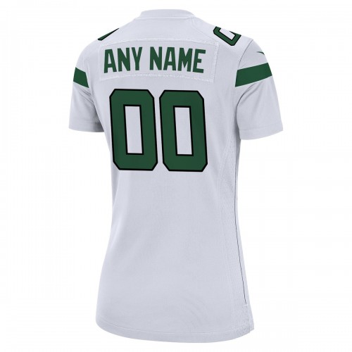 New York Jets Nike Women's Custom Game Jersey - White