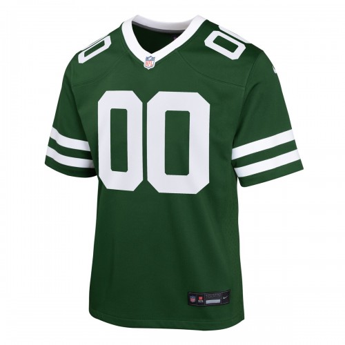 New York Jets Nike Youth Custom Game Jersey -  Legacy Green