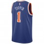 Obi Toppin New York Knicks Nike 2020 NBA Draft First Round Pick Swingman Jersey Royal - Icon Edition