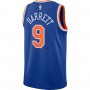 RJ Barrett New York Knicks Nike 2020/21 Swingman Jersey - Blue - Icon Edition