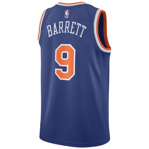 RJ Barrett New York Knicks Nike Swingman Jersey Blue - Icon Edition