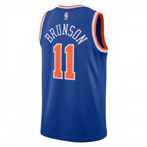 Jalen Brunson New York Knicks Nike Unisex Swingman Jersey - Icon Edition - Blue Jalen Brunson New York Knicks Nike Unisex Swingman Jersey - Icon Edition - Blue