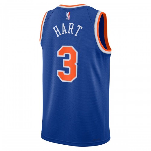 Josh Hart New York Knicks Nike Unisex Swingman Jersey - Icon Edition - Blue Josh Hart New York Knicks Nike Unisex Swingman Jersey - Icon Edition - Blue