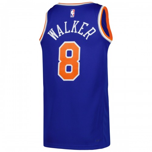 Kemba Walker New York Knicks Nike Unisex 2022/23 Swingman Jersey - Icon Edition - Blue