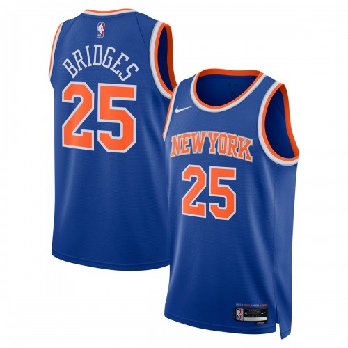 Mikal Bridges New York Knicks Nike Unisex 2024 Offseason Addition Nike Swingman Jersey - Blue Mikal Bridges New York Knicks Nike Unisex 2024 Offseason Addition Nike Swingman Jersey - Blue