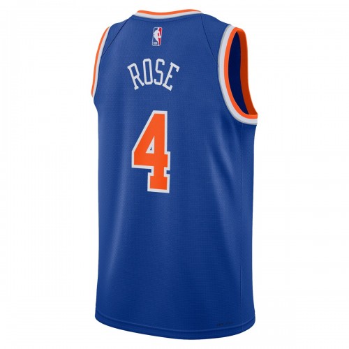 Derrick Rose New York Knicks Nike Youth 2021/22 Swingman Jersey - Icon Edition - Blue