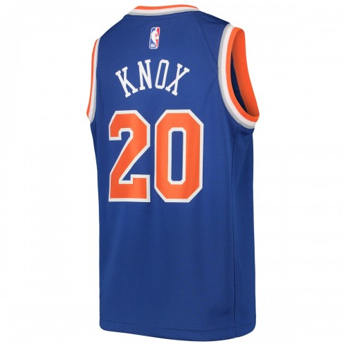 Kevin Knox New York Knicks Nike Youth Team Swingman Jersey - Icon Edition - Blue