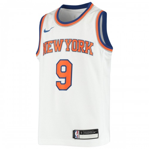 RJ Barrett New York Knicks Nike Youth 2019/20 Swingman Jersey - Association Edition - White