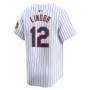 Francisco Lindor New York Mets Nike Home Limited Player Jersey - White