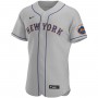 New York Mets Nike Road Authentic Team Jersey - Gray