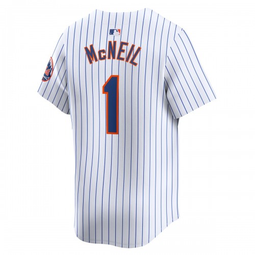 Jeff McNeil New York Mets Nike Home Limited Player Jersey – White